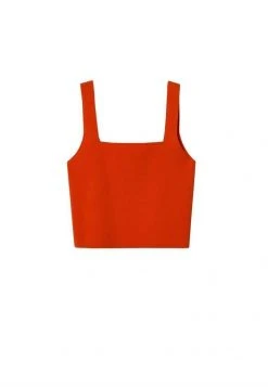 Mango Top - Koraalrood | Damen -Mango Populaire Boutique fa595a042a6545638f40aa449ade3dc2