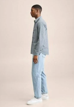 Mango BURSA - Hemd - Dark Navy | Herren -Mango Populaire Boutique fa7dd4eaadeb4a9a9d95b046ec983e81