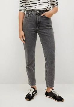 Mango MOM-FIT - Jeans Tapered Fit - Open Grey | Damen