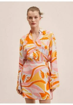 Mango Damen PUC - Blusenkleid - Oranje