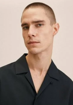 Mango MALAGA - Hemd - Zwart | Herren -Mango Populaire Boutique fb8d8b3e26e14d2d971573f8bd12731e