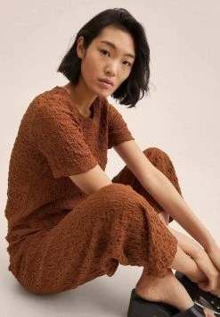 Mango FIDEL - T-Shirt Print - Tabac | Damen -Mango Populaire Boutique fb9e685260be40548e76ac362b761210