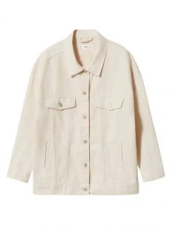 Mango DAFNE - Jeansjacke - Ecru | Damen -Mango Populaire Boutique fc0dd130d5da4696a4f73ce237834a5c