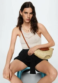 Mango TOMASA - Shorts - Noir | Damen -Mango Populaire Boutique fca5acb303684e6bb6950152fac58f4e