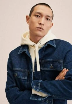 Mango HIERRO - Jeansjacke - Dark Blue | Herren -Mango Populaire Boutique fcc7b7c4665c4377841eac46d4ac401b