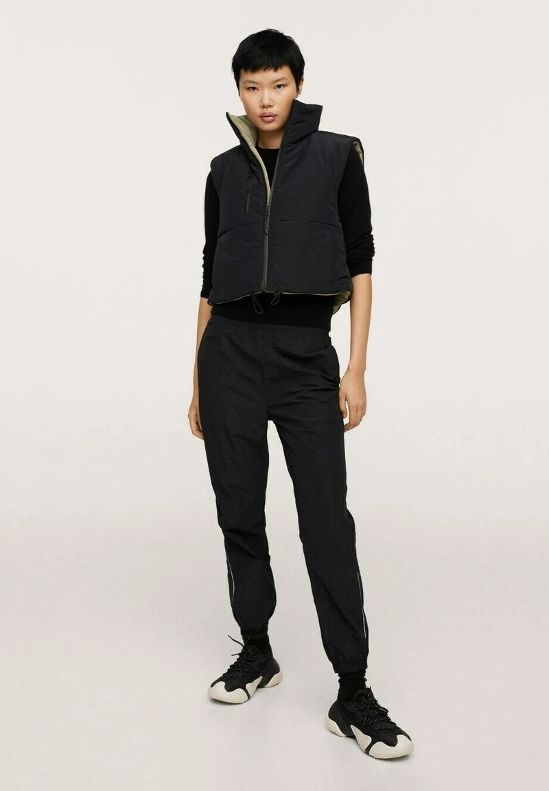 Mango Weste - Kaki | Damen 4 Mango Weste - Kaki | Damen – Bild 2