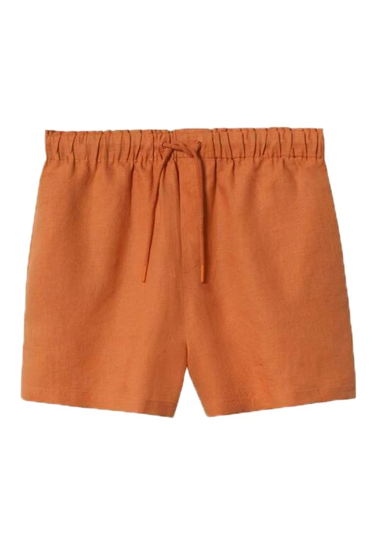 Mango LINEN - Shorts - Clementine | Damen 10 Mango LINEN - Shorts - Clementine | Damen – Bild 8