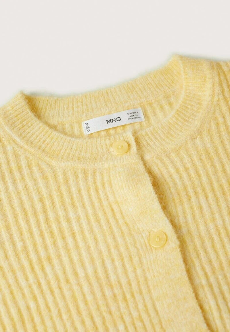 Mango CANOLI - Strickjacke - Pastel Yellow | Damen 8 Mango CANOLI - Strickjacke - Pastel Yellow | Damen – Bild 6