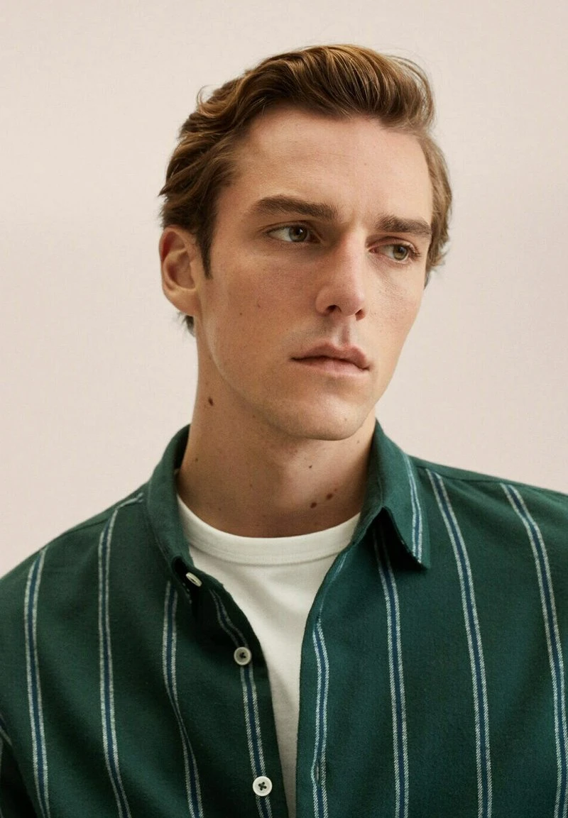 Mango REGI - Hemd - Green | Herren 8 Mango REGI - Hemd - Green | Herren – Bild 6