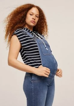 Mango Latzhose - Medium Blue | Damen -Mango Populaire Boutique fda8fbe8c80e43129b888417146a5b88