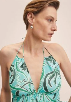 Mango Maxikleid - Modrá | Damen -Mango Populaire Boutique fdbfb214edd347f2975f7d0666ef8e9d