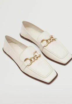 Mango Damen TRAIN - Slipper - Blanc Cassé -Mango Populaire Boutique fe107e87797649958007972ae4819cd4