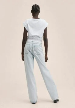 Mango T-Shirt Basic - Wit | Damen -Mango Populaire Boutique fe5cc5fa1d97461d8d6d539b378bd9ff