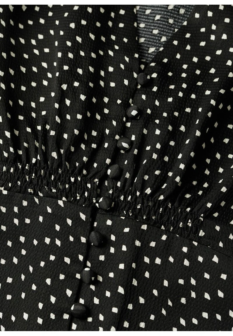Mango Blusenkleid - Noir | Damen 9 Mango Blusenkleid - Noir | Damen – Bild 7