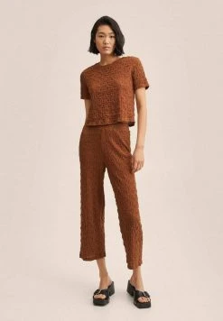 Mango FIDEL - T-Shirt Print - Tabac | Damen