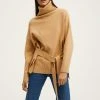 Mango CUADRO - Strickpullover - Marron Moyen | Damen