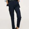 Mango Chino - Bleu Marine Foncé | Damen -Mango Populaire Boutique fefdaf5a20184c52ab9b97d4bf44ec8d