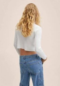 Mango GRUYER - Strickjacke - Blanc Cassé | Damen -Mango Populaire Boutique ff48c735565c4dc5849ef8f699c0f9ce