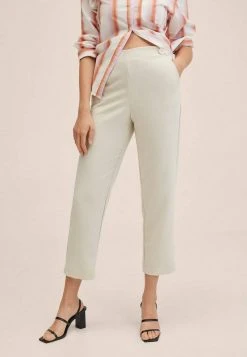 Mango DORITO - Stoffhose - Licht Pastelgrijs | Damen